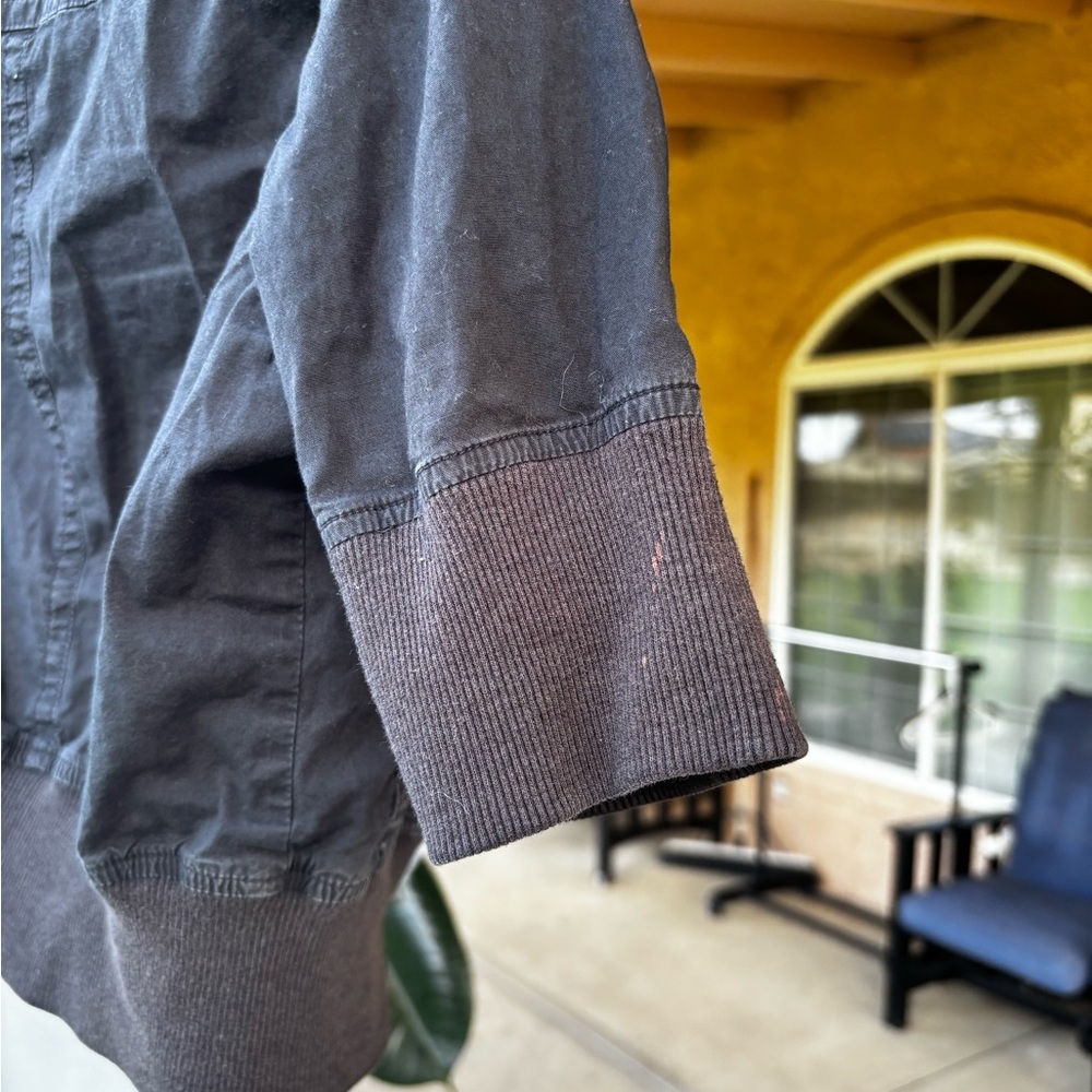 Active Basic Dark black Utility Jacket - Picture 6 of 10